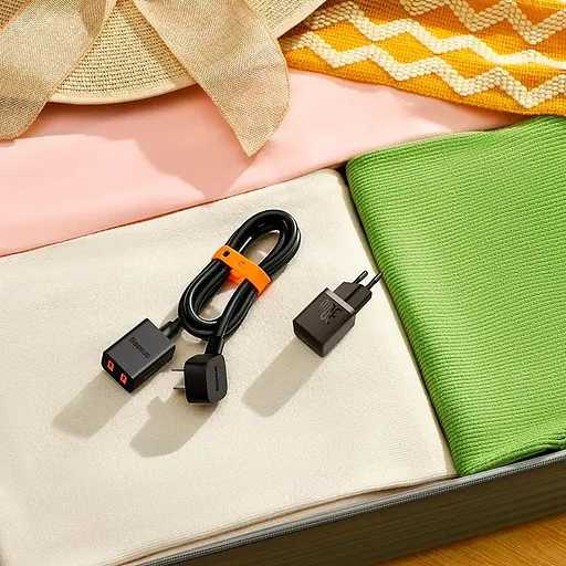 Блок швидкого заряджання OS Baseus GaN5 Fast Charger (mini) 1Type-C 30 W (CCGN070701) чорний - фото 5