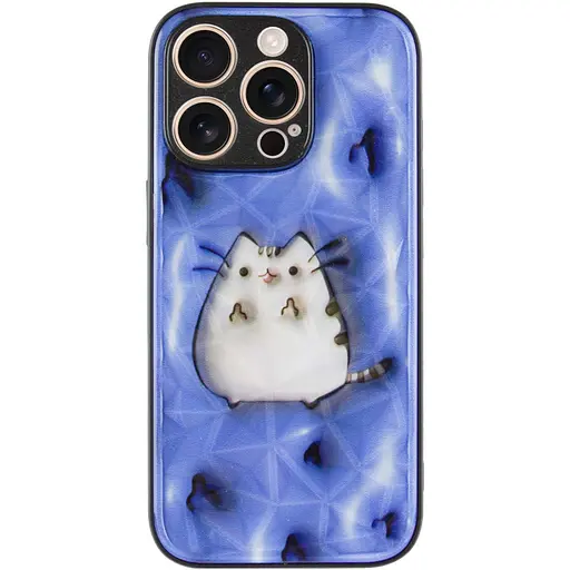 Чохол Epik TPU+PC Prisma Fluffie для Apple iPhone 16 Pro 6.3 Pusheen - фото 2