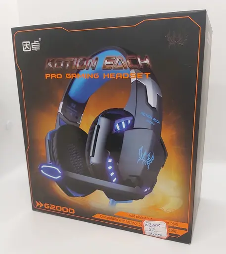 Игровые проводные наушники Kotion Each G2000 с микрофоном и подсветкой - фото 10