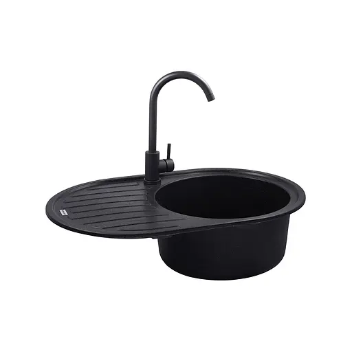 Кухонная мойка Kroner KRP Komposit GRB - 7750 (CV027420) - фото 4