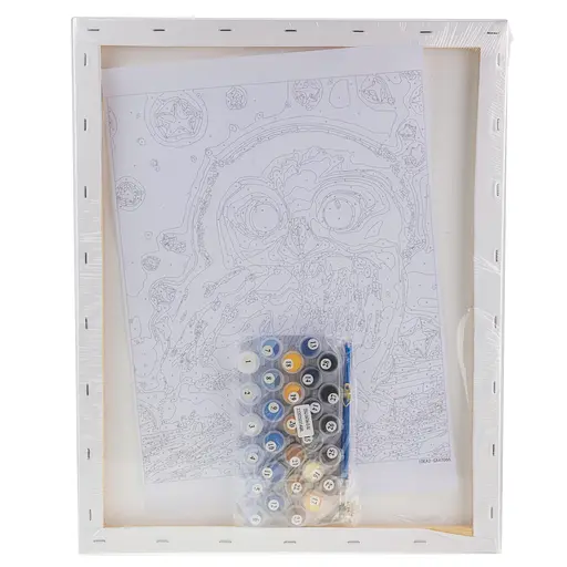 Набор для росписи "Сова" 40*50 см, IDEA2-GX47066, ТМ "99IDEAS" - фото 6