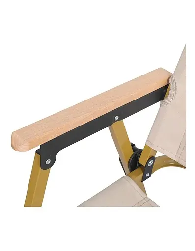 Складний стілець Market Union зі спинкою 60х51х45 см бежевий (1004589) - фото 4