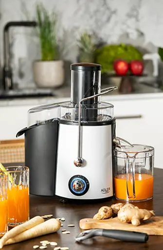 Соковижималка 1000 Вт Adler AD 4128 ємність для м'якоті 2 л - фото 6