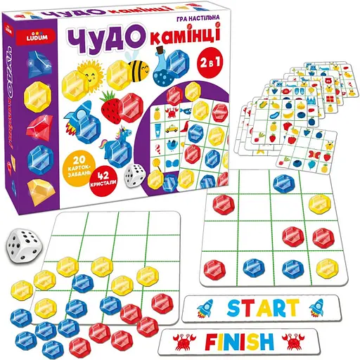 Игра настольная "ЧУДО-камушки" ME5032-12 - фото 2