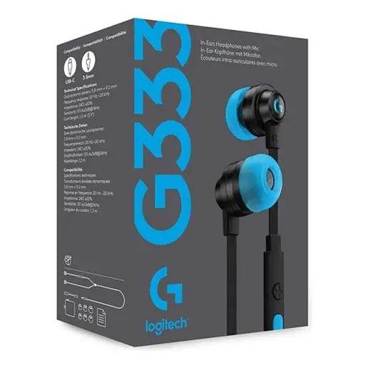 Гарнітура Logitech G333 Black (981-000924) - фото 4