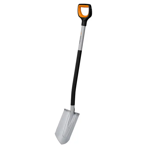 Лопата штыковая заостренная Fiskars Xact™ 120 см со школой (1066729) - фото 2