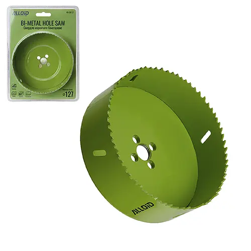 Свердло корончате Alloid Building Tools біметалеве 127 мм (HS-30127) - фото 2