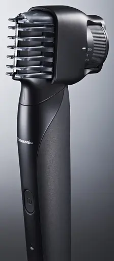 Тример Panasonic для бороди, вусів, голови та тіла чорно-золотий (ER-GD61-K520) - фото 2