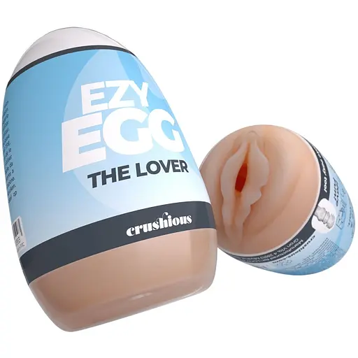 Інтимний мастурбатор Crushious Ezy Egg The Lover 8.7 х 5.6 см - фото 1