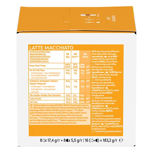 Набір кава в капсулах NESCAFE Dolce Gusto Latte Macchiato 16 шт. 183.2 г - фото 6