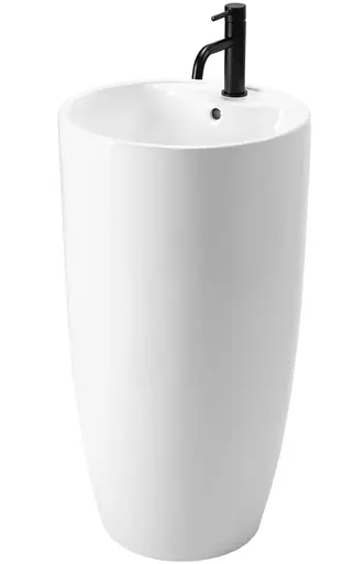 Умивальник Rea Anya підлоговий білий REA-U6503, Білий - фото 3