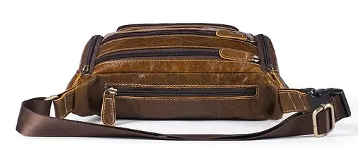 Чоловіча шкіряна сумка Vintage 24х10х15 см sum0012283 - фото 8