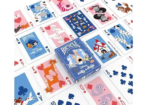 Карты игральные United States Playing Card Company Bicycle Disney Cats and Dogs inspired (ВР_КГБДКД) - фото 3
