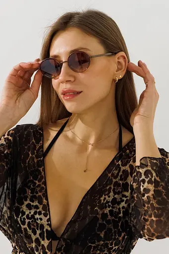 Окуляри жіночі M460 Коричневий - фото 1