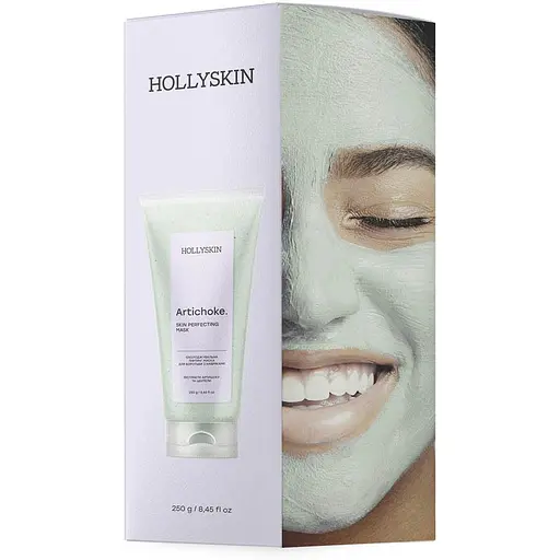 Уценка. Лифтинг маска для борьбы с отеками Hollyskin Artichoke Skin Perfecting охлаждающая 250 г - фото 2