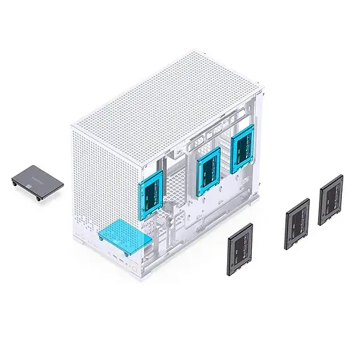 Корпус Jonsbo D32 PRO White (D32 PRO White) Без БП - фото 6