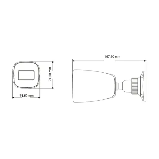 IP-відеокамера 2Mp TVT TD-9421S3B (D/PE/AR2) Black f=2.8mm (77-00144) - фото 2