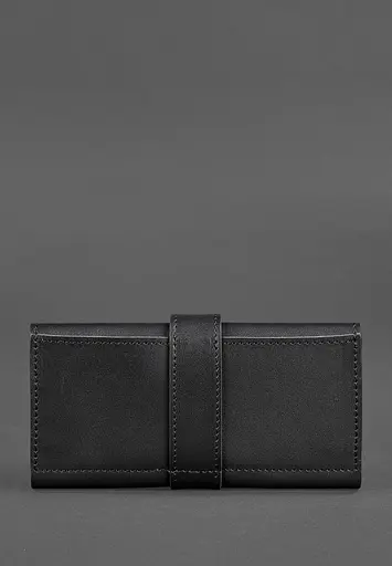 Шкіряне портмоне 3.0 чорне Krast - фото 5
