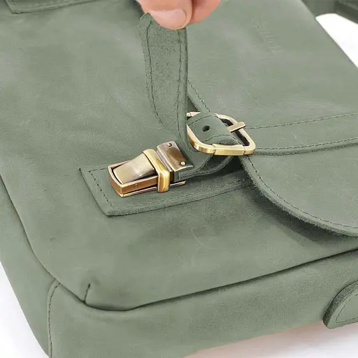 Мужская сумка-портфель на плечо с ручкой TARWA 32х25х7 см sum0028197 - фото 8