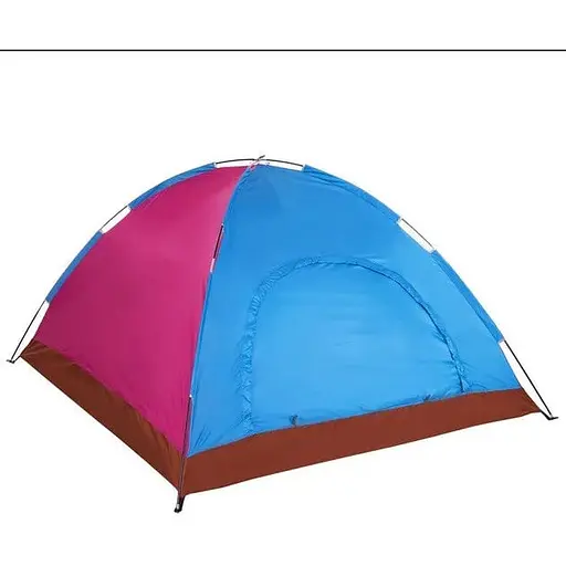 Палатка универсальная 2-местная фиберглас водонепроницаемая для кемпинга рыбалки треккинга OldBro CC-SY-004-1 - фото 1