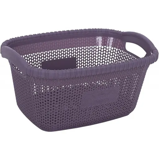 Корзина для белья Violet House 1003 Виолетта ANTHRACITE 28 л