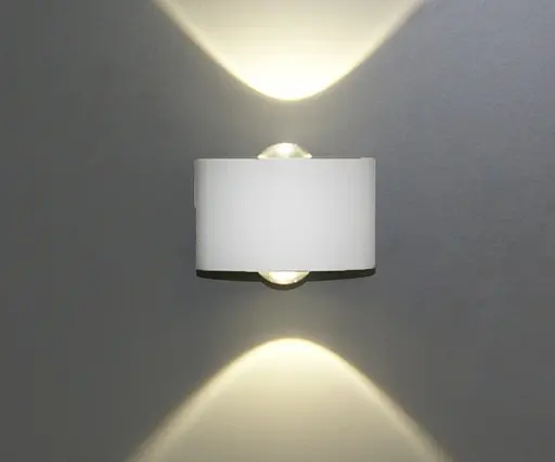 Светильник уличный Brille AL-264/2х1W WW LED IP54 WH - фото 3