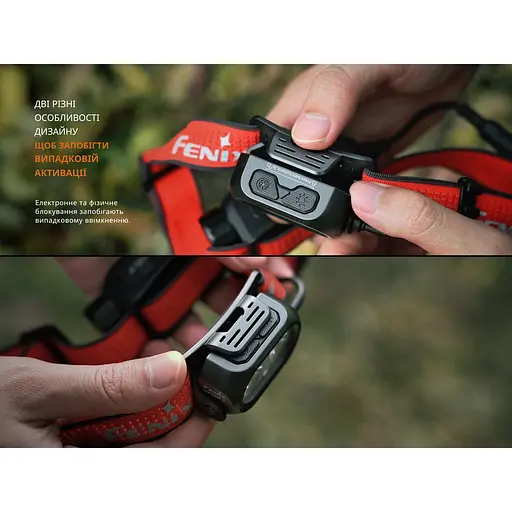 Фонарь налобный Fenix ​​HP12R-TB черный - фото 10