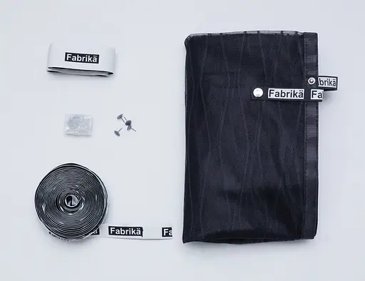 Москитная сетка на магнитах для дверей Fabrika, с подхватом, материал стекловолокно, цвет графит, размер 100х220 - фото 14