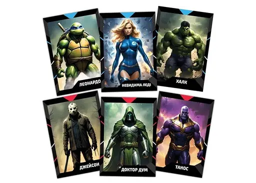 Настільна гра PlayRoom Битва коміксів (укр.) (ВР_БК) - фото 3