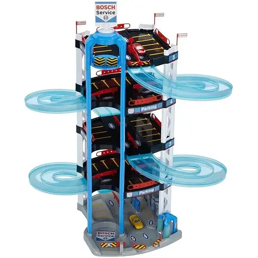Дитяча автостоянка Klein Bosch Mini з 5 рівнями та 2 машинками (2813)