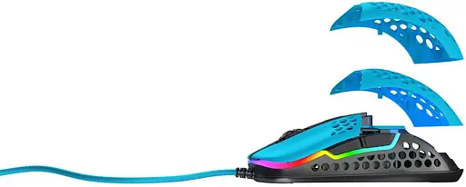 Миша Cherry Xtrfy M42 RGB USB Blue (XG-M42-RGB-BLUE) - фото 8
