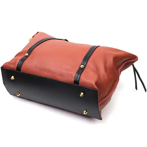 Кожаная сумка женская Vintage 33х25х12 см sum0024822 - фото 3