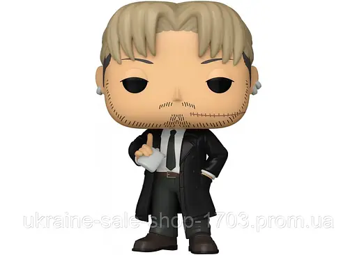 Коллекционная  фигурка   Funko Pop Человек бензопила  Кишиби Chainsaw Man Kishibe 10 см FP CM K 1761 - фото 2