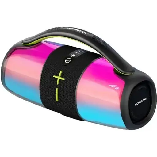 Колонка bluetooth Hopestar P54 LED чорний - фото 1