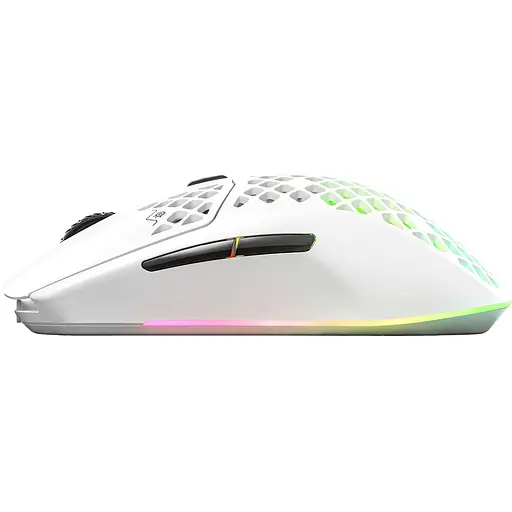 Беспроводная мышь SteelSeries Aerox 3 Wireless Snow White (62608) - фото 3