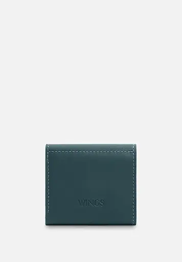 Кожаный кошелек 2.2 зеленый - фото 7