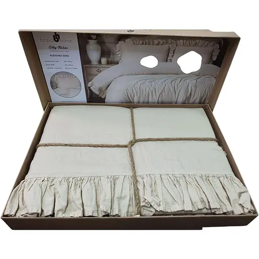 Постільна білизна Sand Варена Бавовна - Сатин Bravo Home pbe0052144 - фото 1