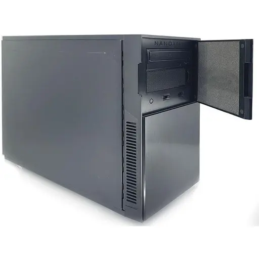 Компьютер KorobPC (Asus Z270M/i7-7700K/16/256SSD/3Tb/BQ500W/Nanoxia/RX580-8Gb) - Tower Б/У - фото 1