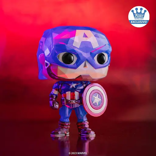 Фігурка Funko Pop Exclusive Фанко Поп Marvel Captain America Марвел Капітан Америка 10 см E M CA 1268 - фото 4