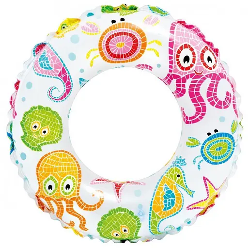 Дитячий надувний круг 59241, 3 види Морські тварини