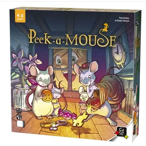 Настольная игра Gigamic Подсмотри за мышкой (Peek-a-Mouse) (PAM1894) - фото 1