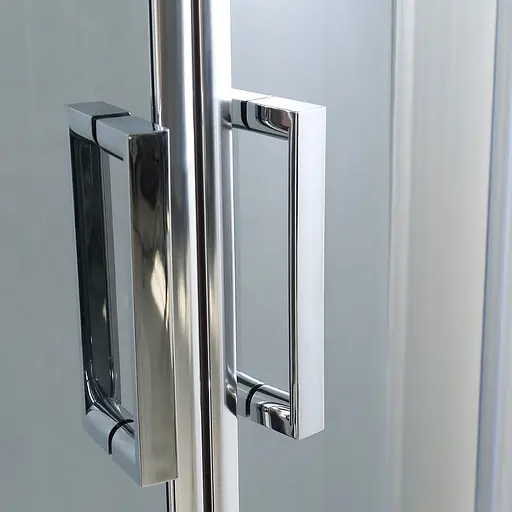 Душова кабіна Eger Magrit 90x90 на глибокому піддоні 599-587, Хром - фото 3