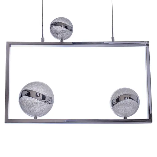 Люстра Brille молекула підвісна LED 25W WW CH (BL-568S/3) - фото 4