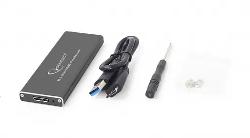 Внешний карман Gembird EE2280U3C01, SSD M.2 (NGFF) USB3.0 - фото 3