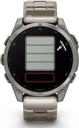 Смарт-годинник Garmin Fenix 8 47mm AMOLED Sapphire Titanium with Vented Titanium Bracelet (010-02904-40) - фото 7