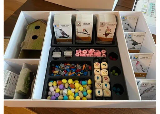 Коробка-органайзер для гри Stonemaier Games Крила + доповнення Wingspan Nesting Box (6513) - фото 8