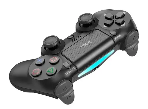 Геймпад Hoco Cool Play DGM01 беспроводной Bluetooth 4.0 для PS4 PS3 ПК с вибрацией гироскопом сенсорная панель - фото 3
