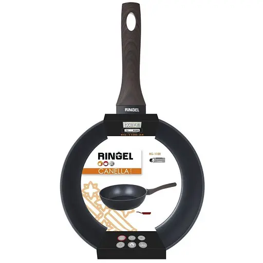 Сковорода RINGEL Canella глубокая 24 см б/крышки - фото 6