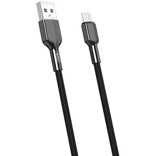 Кабель XO NB182 2.4A USB Cable micro Черный