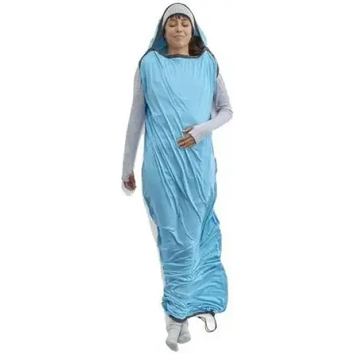 Вкладыш Sea To Summit Breeze Sleeping Bag Liner Insect Shield Mummy w/Drawcord S (1033-STS ASL031081-191606) - фото 2